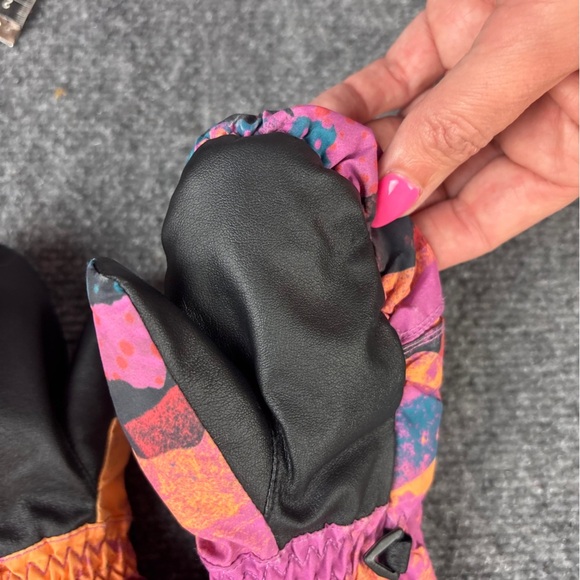 DAKINE Girls Scrambler Mitt winter Mittens Multi- Color size: 2-3 Years - Picture 3 of 7